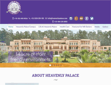 Tablet Screenshot of heavenlypalace.com